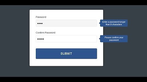 Create confirm password using jquery in asp.net -part 1