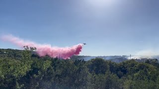 WATCH: Crews work to extinguish North Side fire from the air