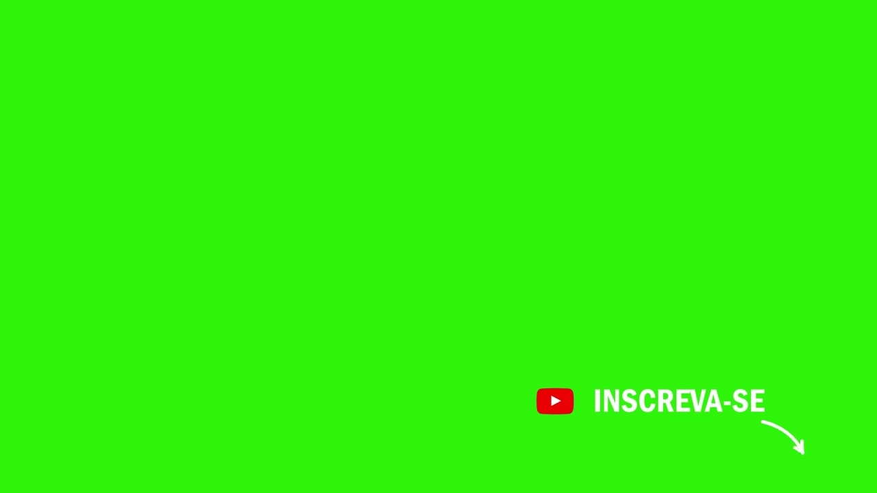 Free Green Screen -  Inscreva-se 01 | Rib Art Producoes
