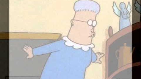 NickJr USA BEAR SCREEN BUG 2004 2006 ON DILBERT