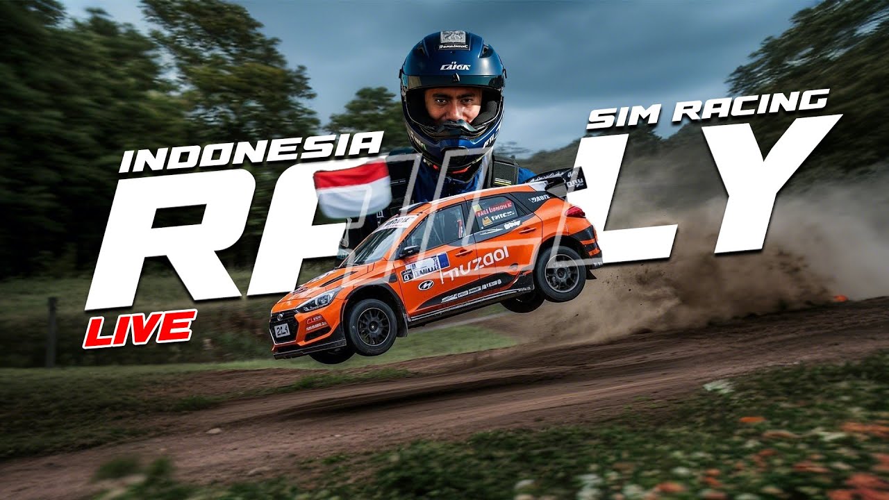 [VERTIKAL LIVE] SIM RACING RALLY | SPRINT RALLY INDONESIA!!! - YouTube