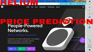 Helium Coin Price Prediction Helium Cryptocurrency HNT Token Coin Helium Crypto Mining Reviews