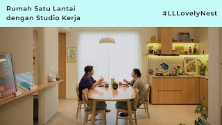 Rumah Satu Lantai 66 m2 Milik Seniman