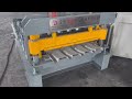 Horizontal arching machine
