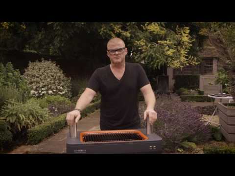 Everdure by Heston Blumenthal FUSION Charcoal Electric Ignition Barbeque