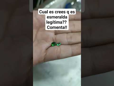 sabes cuál es las esmeralda?? #esmeralda #joyas #gemstone