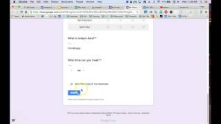 Google Forms: View Live Form/Preview