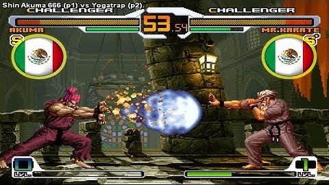 SVC CHAOS - Shin Akuma VS Yogatrap
