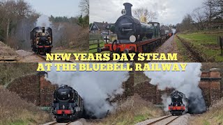 New Years Day Steam at the Bluebell Railway 2024 - 01/01/24