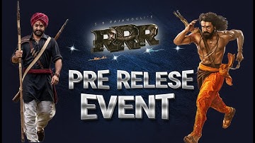 RRR Pre-Release Event | NTR | Ram Charan | Ajay Devgn | Alia Bhatt | SS Rajamoul