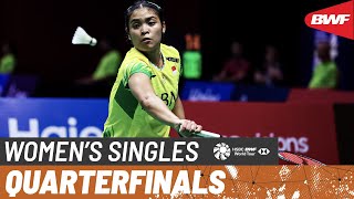 Toyota Thailand Open 2024 Supanida Katethong Tha 6 Vs Gregoria Mariska Tunjung Ina 3 Qf