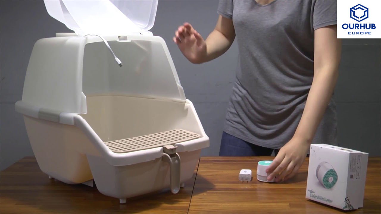 Make an Instant Vented Cat Litter Box YouTube