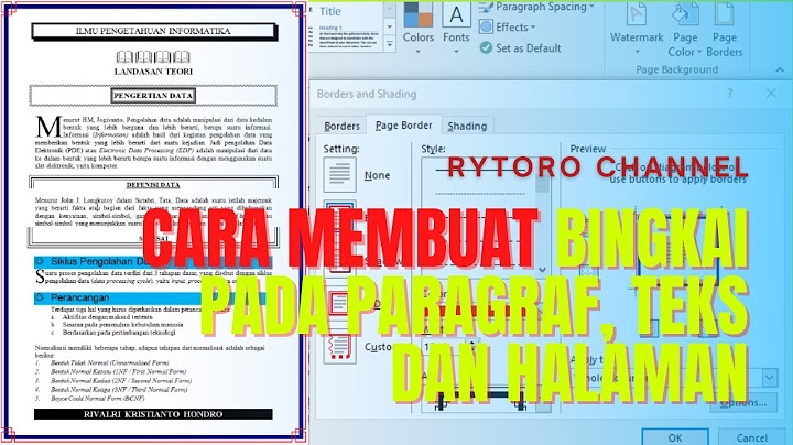 21 Cara Membuat Paragraf di Word untuk Pemula