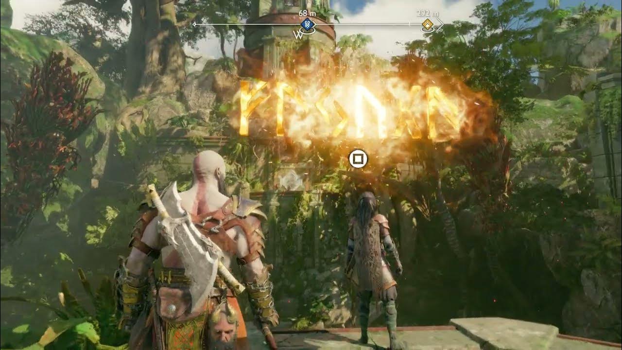 God of War Ragnarok Vanir Shrine Get to Chisel Portal for Third Freya