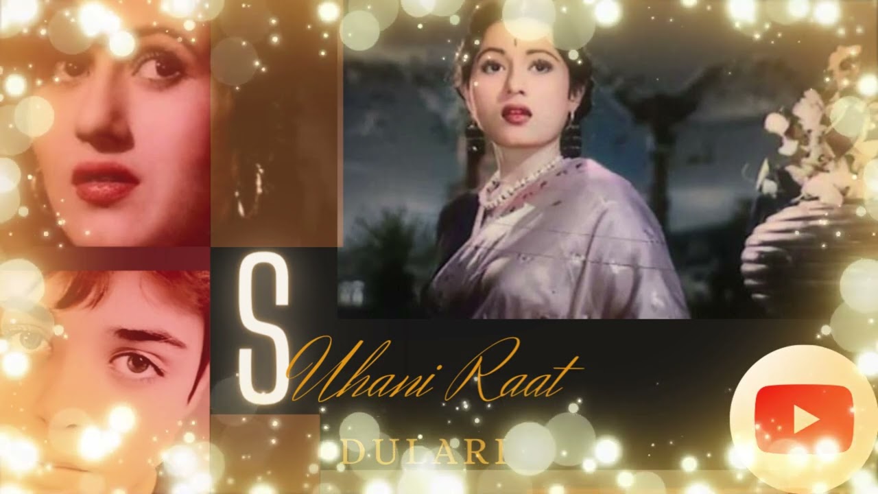 Suhani Raat Dhal Chuki -Favourite Song of Rafi Sahab-Anmol Creation of Mr.Naudsad-Raag Pahadi