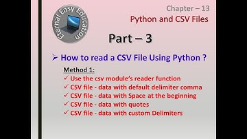 TN 12th STD CS Chapter 13 CSV (Part 3 open CSV file using reader function)