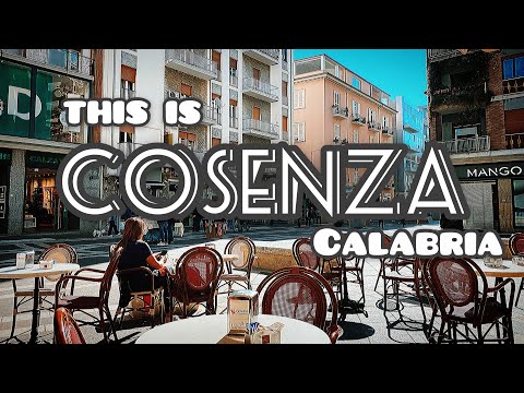 THIS IS COSENZA CALABRIA! We eat, shop, and walk around the best city of #calabria