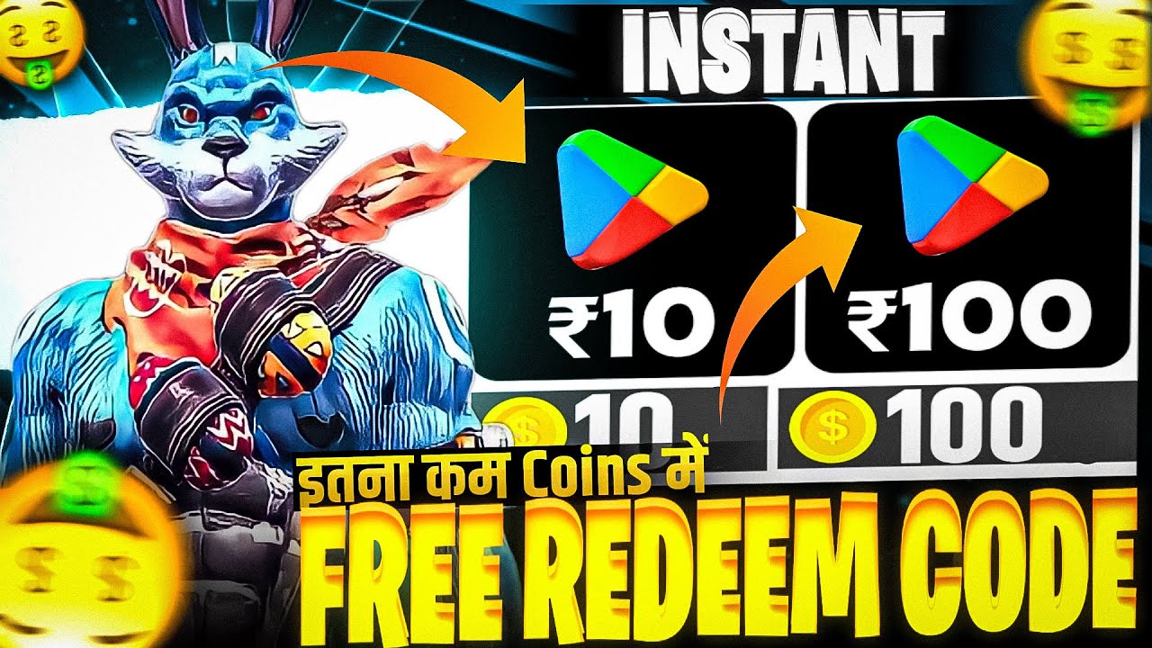 10 COINS में FREE REDEEM CODE😱| कम  COINS में FREE GOOGLE PLAY REDEEM CODE APP🤩