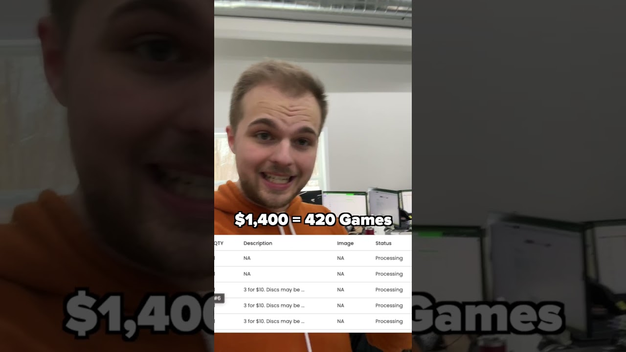 Someone Ordered 420 Games to be Funny