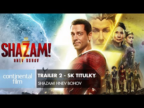 SHAZAM! HNEV BOHOV - oficiálny trailer 2 - v kinách od 16. marca (SK titulky)