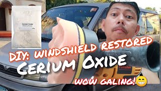 Effective ba ang Cerium Oxide? How to remove windshield scratches