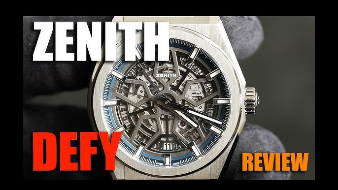 Zenith Defy Classic Skeleton in Titanium – Watchable