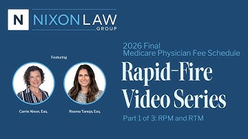 2026 Medicare Final Rule Part 1: Rapid-Fire Q&A on RPM and RTM Codes