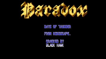 PARADOX: CRACK INTRO (DAYS OF THUNDER 1990)