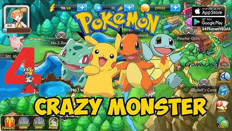 Pokemon Monster: Pokemon 3d game on Android 2021 Gameplay Walkthrough - Part 4