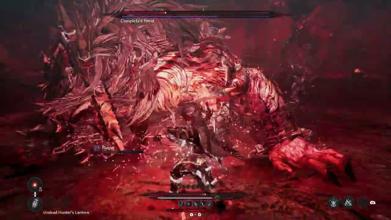 The First Berserker Khazan Yerid the Completed Boss Battle - Greatsword