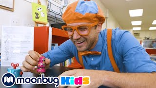 Blippi Learns About Robots! | Educational Videos for Kids | Playground for Children | Moonbug Kids