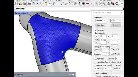 Create surface automatically by boundary curves and the tangent constraints.