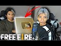 MI HERMANO ME SORPRENDE CON LA PLACA DEL MILLON DE SUSCRIPTORES *EPICO*🔥😱FREE FIRE