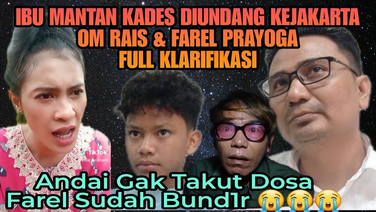 FAREL PRAYOGA TERDIAM KETIKA OM RAIS TANYAKAN INI‼️SUKSES DIMASA KECIL TAPI TAK BAHAGIA 😭😭😭