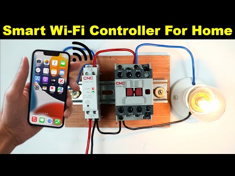 Turn ON & OFF any Electrical Appliances/Device by Mobile | Wi-Fi Controller  @The Electrical Guy