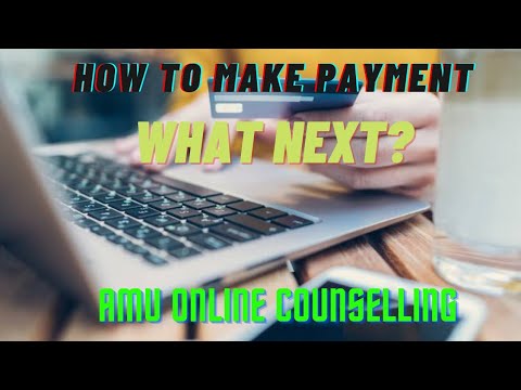 How to make payment | AMU Online Counselling | What Next ? | By Nawab Sir