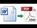 Cara Mengubah File Word ke PDF