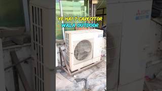 “7 Capacitor Wala AC Outdoor 😱 | Compressor Protection Ka Next Level System” #crazyjugaad #achack