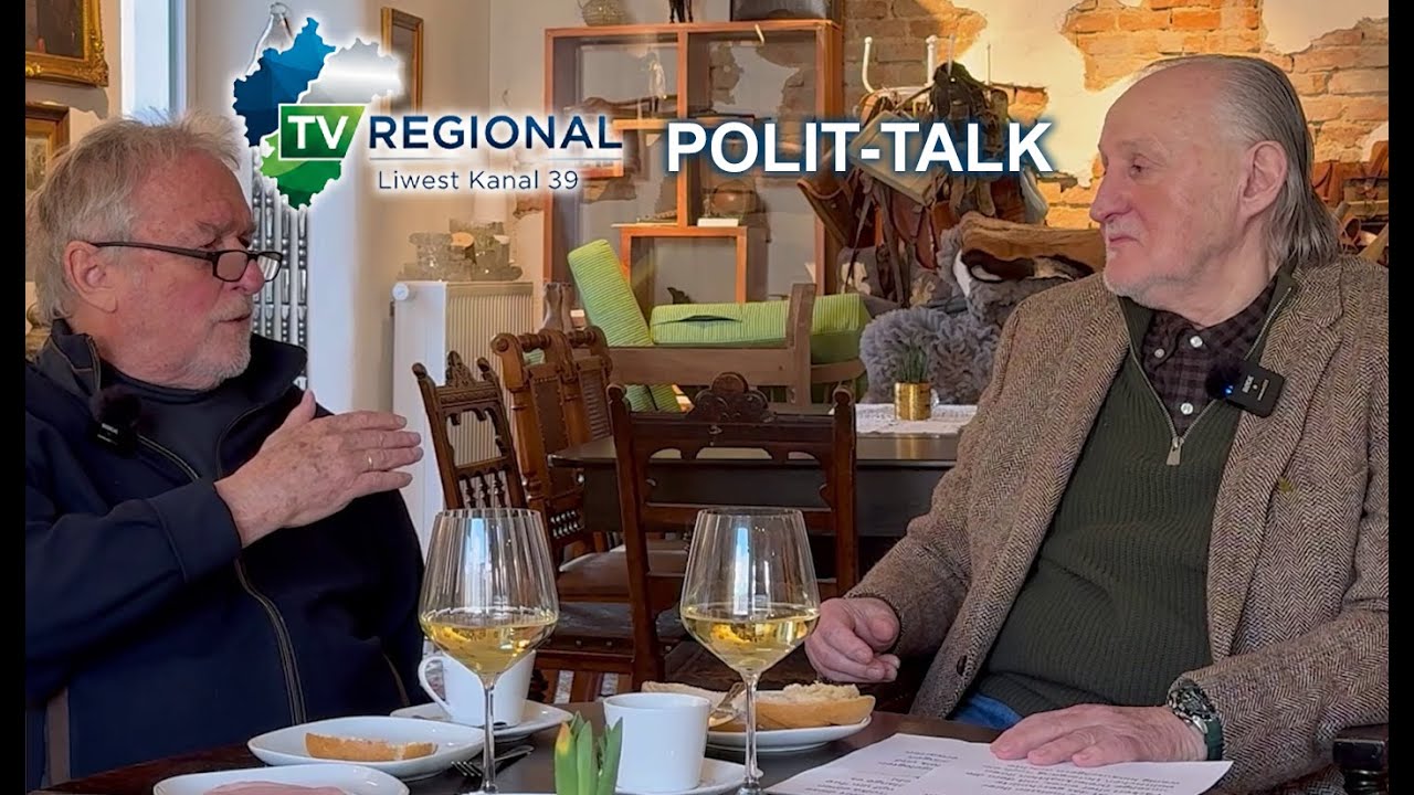 TV Regional Politgespräch mit Helmut Moser und Kurt Guggenbichler