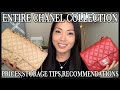 ENTIRE CHANEL COLLECTION | Prices, Storage Tips, Thoughts & Recommendations | 2019 | GINALVOE