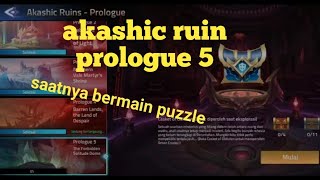 tutorial akashic ruin prologue 5. Mobile legends adventure