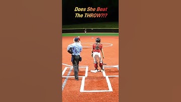 #shorts 🔥Fastpitch Softball Drama: Safe or Out at First Base?🔥