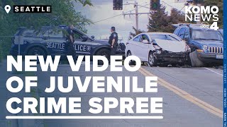 Seattle juveniles face felony charges after crime spree ends in multi-car crash screenshot 5