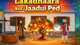 Lakadhaara ki kahani | Magic Tree | Hindi and Urdu Moral story | Urdu hindi kahan|kids moral story