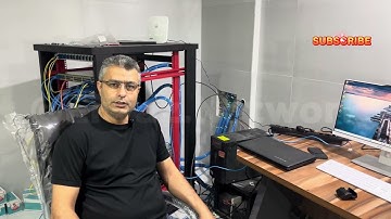 مستند کوتاه نصب و راه اندازی شبکه در یک پروژه واقعی