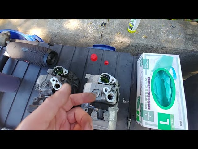 Mercedes-Benz Air Conditioner Compressor Belt Pulley Replacement