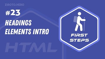 HTML Basics in Darija Arabic #23 Headings Elements Introduction