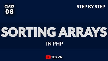Sorting Arrays In PHP | Sorting Function Tutorial | PHP Tutorial class-8 in اردو/हिन्दी