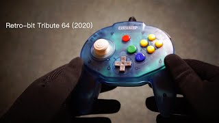 N64 vs Tribute 64 Controller Comparison
