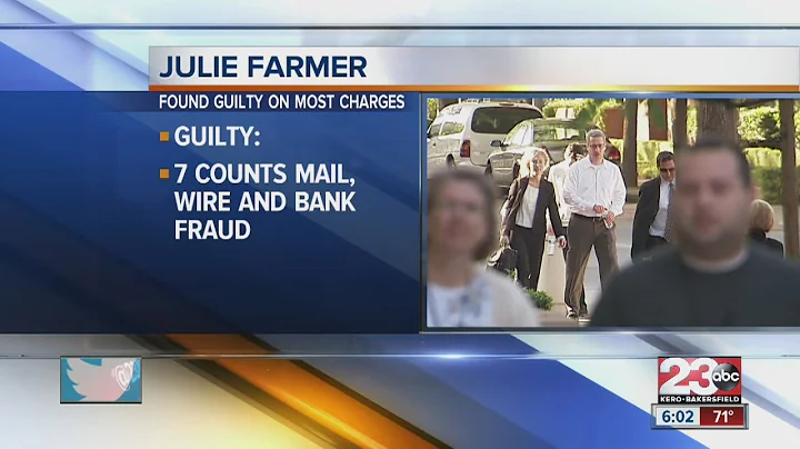 Julie Farmer found guilty on most counts